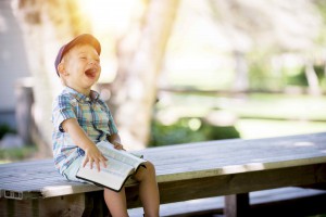 First Memories Colyton Day Care Kindergarten Boy Laughing